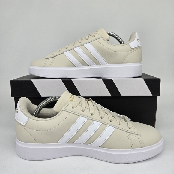 New adidas Grand Court 2.0 Alumina Cloud White Women's Shoes Size 6.5 - Picture 6 of 8